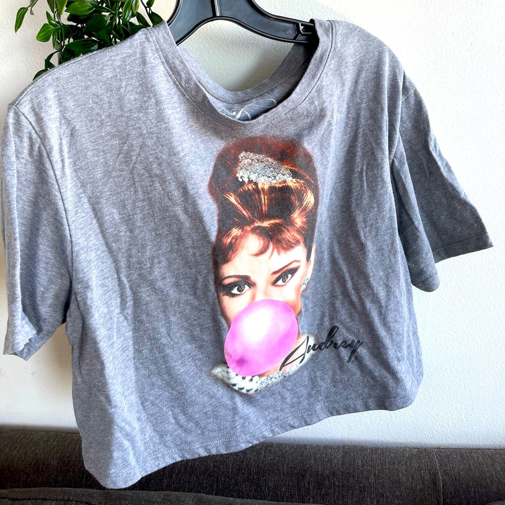 Audrey Hepburn Crop Top